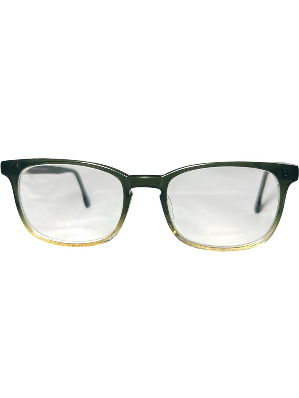 Shwood Eyewear Odell 48-18-140 Green Clear Handcrafted Eyeglasses Frame Only